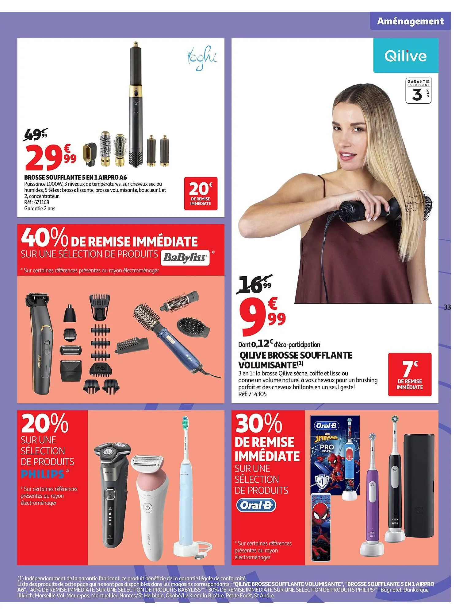 Catalogue Auchan du 19 août au 7 septembre 2025 - Catalogue page 33