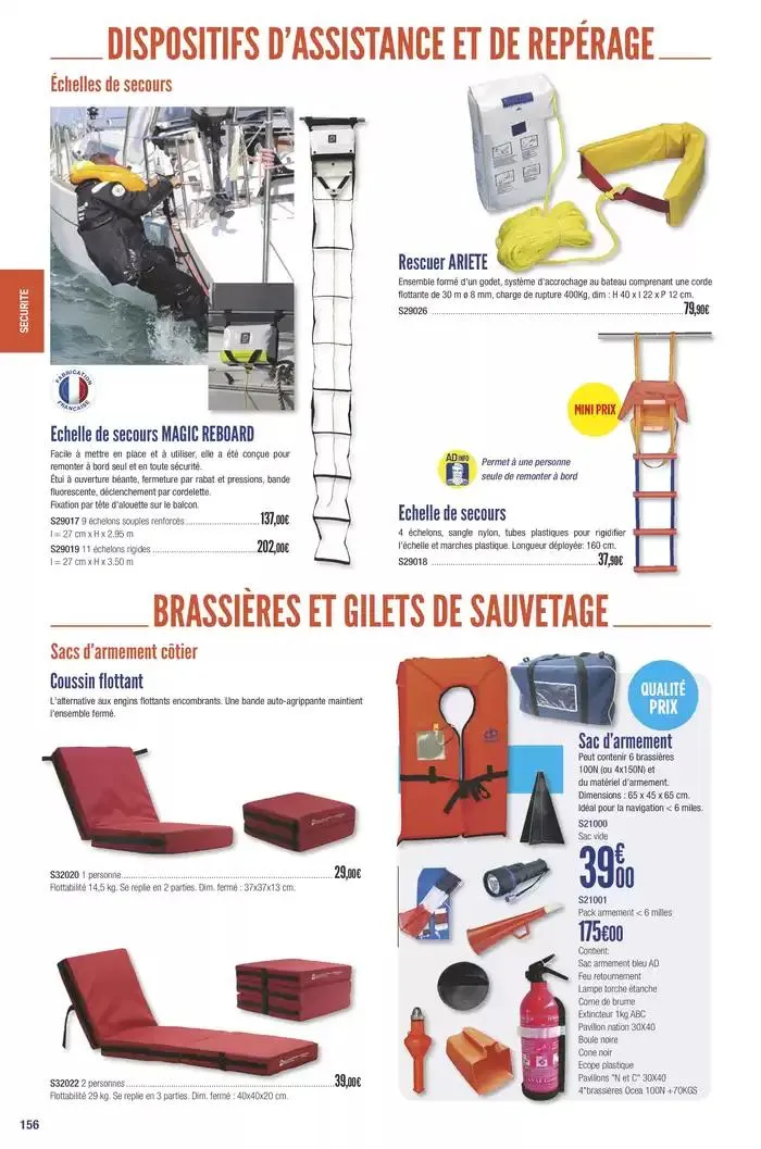 Catalogue Accastillage Diffusion 2025 du 1 janvier au 31 décembre 2025 - Catalogue page 158