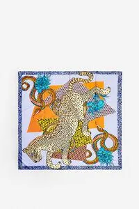 Fular estampado tigre