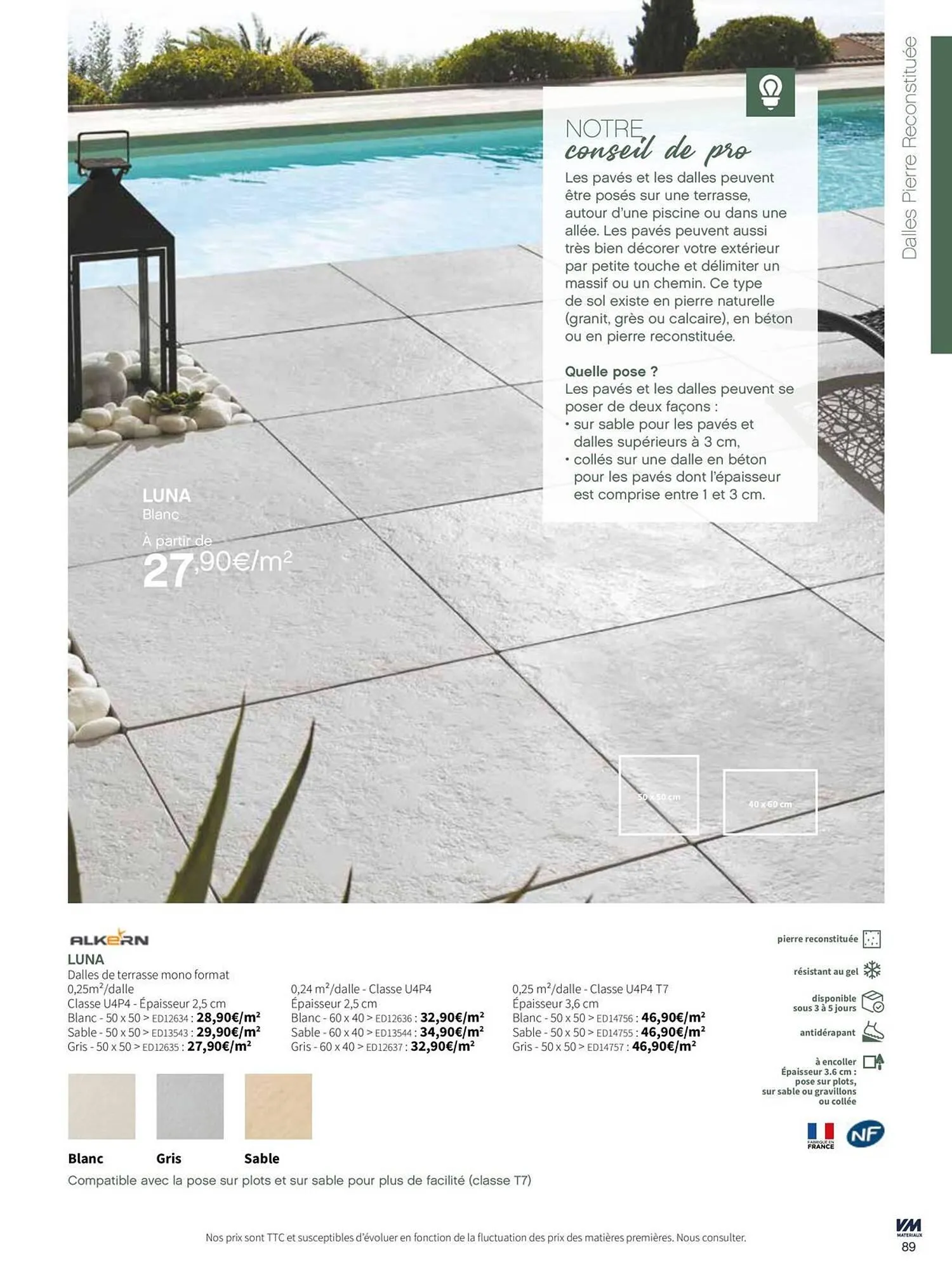 Catalogue VM Matériaux du 14 mars au 20 janvier 2026 - Catalogue page 89