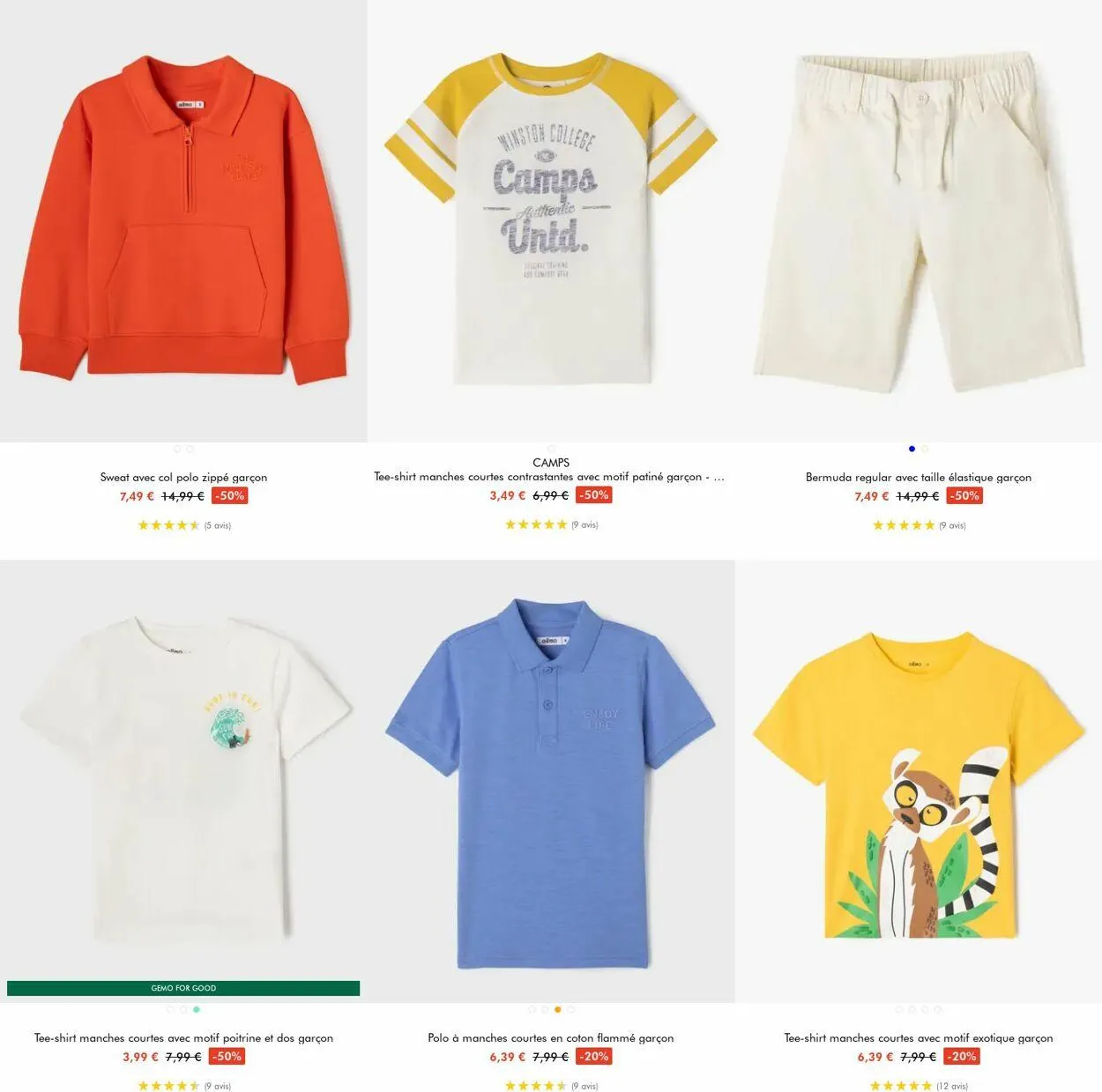 Gémo Catalogue actuel du 16 juillet au 29 juillet 2025 - Catalogue page 20