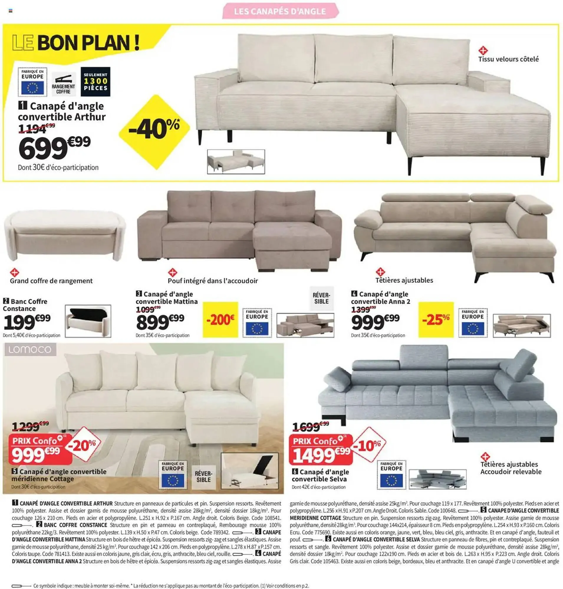 Catalogue Conforama du 10 juin au 7 juillet 2025 - Catalogue page 30