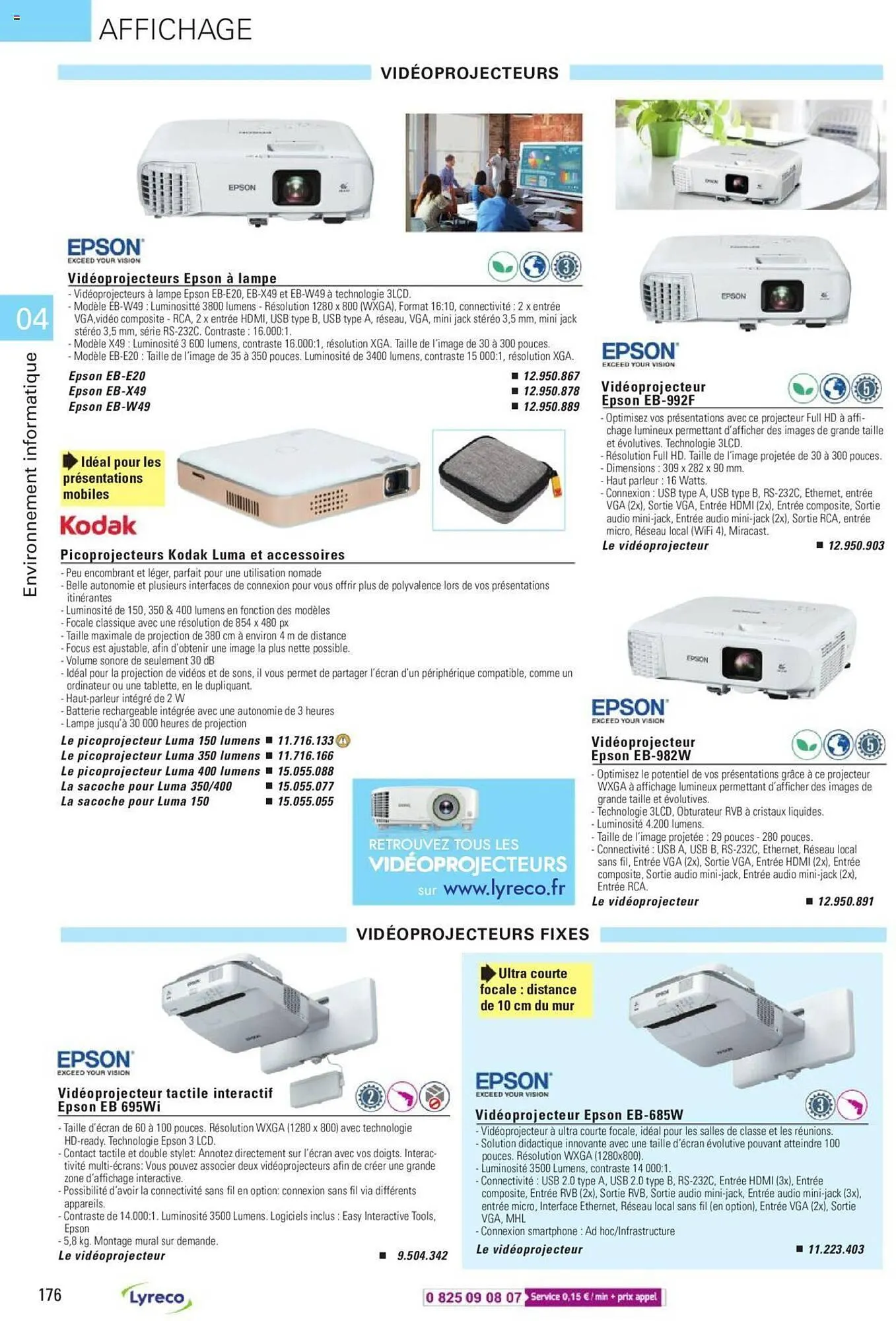 Catalogue Lyreco du 15 mai au 31 décembre 2023 - Catalogue page 176
