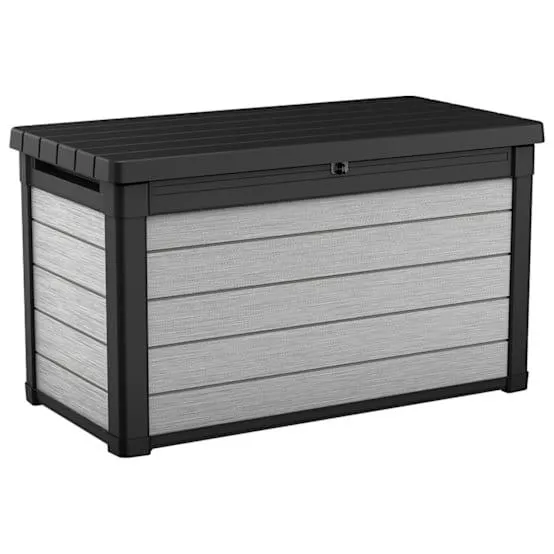 Denali DuoTech 380L Coffre de rangement 123x62x70 cm, Gris