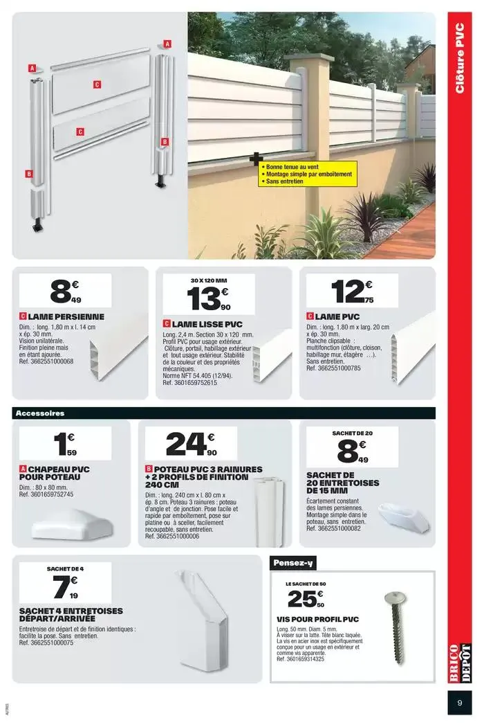 Spécial extérieur ! du 18 avril au 1 mai 2025 - Catalogue page 9