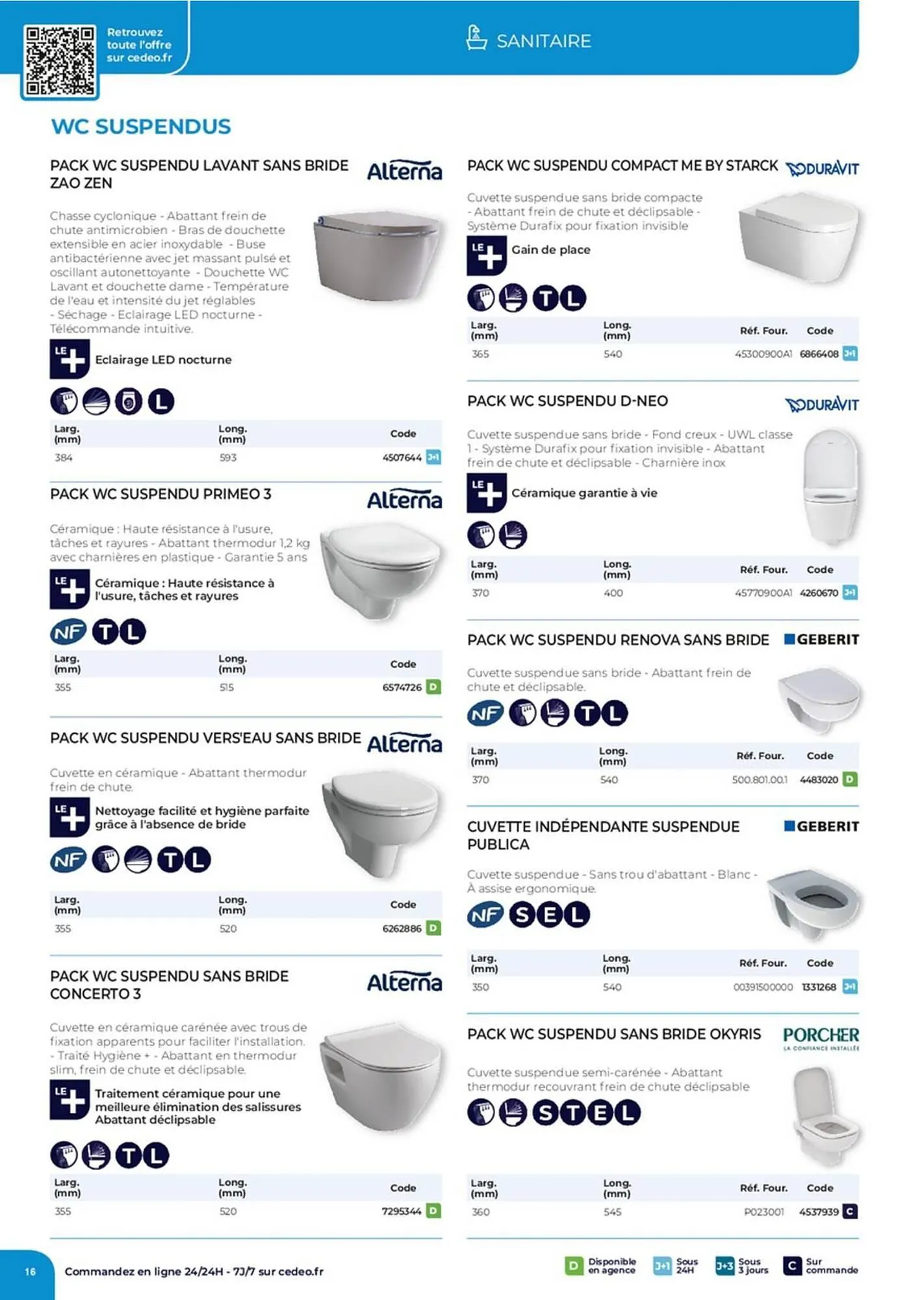 Catalogue Cedeo du 10 octobre au 31 janvier 2026 - Catalogue page 16