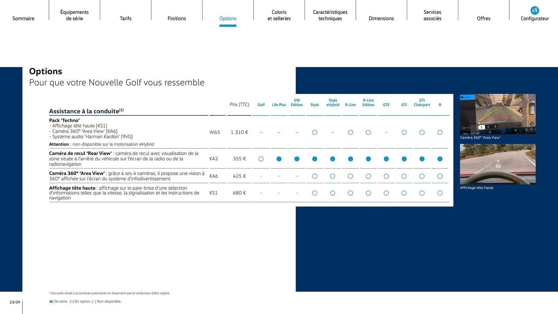 Catalogue Volkswagen du 16 mai au 31 décembre 2025 - Catalogue page 23