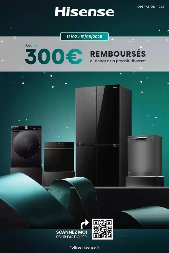 Jusqu'à 300€ remboursés du 12 février au 31 mars 2025 - Catalogue page 1