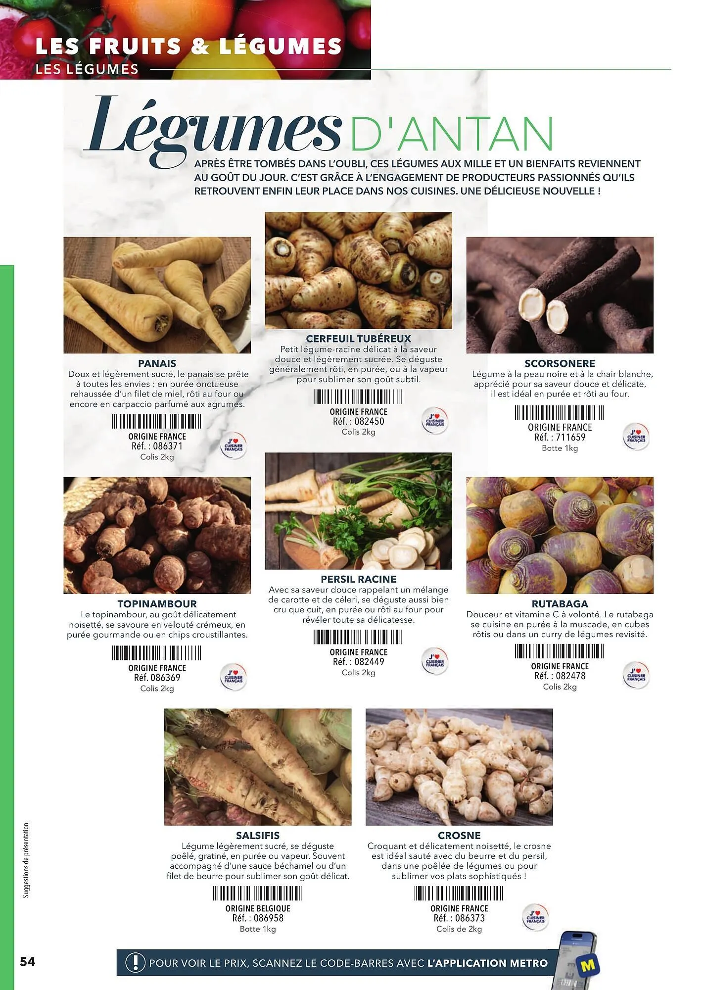Catalogue METRO du 2 mars au 31 décembre 2025 - Catalogue page 54
