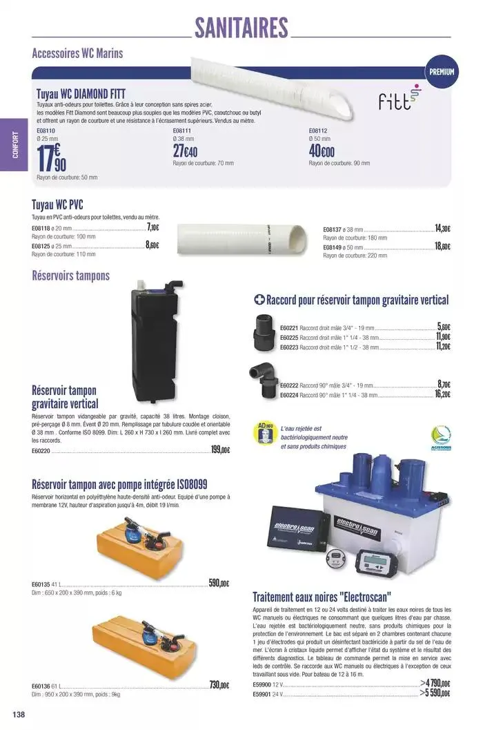 Catalogue Accastillage Diffusion 2025 du 1 janvier au 31 décembre 2025 - Catalogue page 140