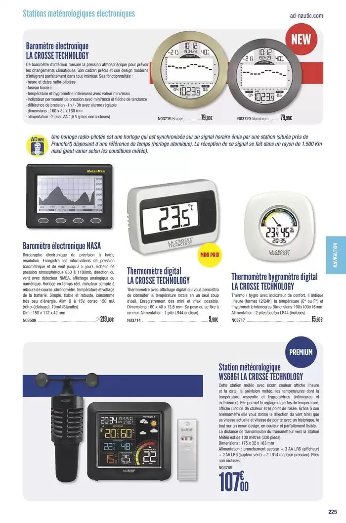 Catalogue Accastillage Diffusion 2025 du 1 janvier au 31 décembre 2025 - Catalogue page 227
