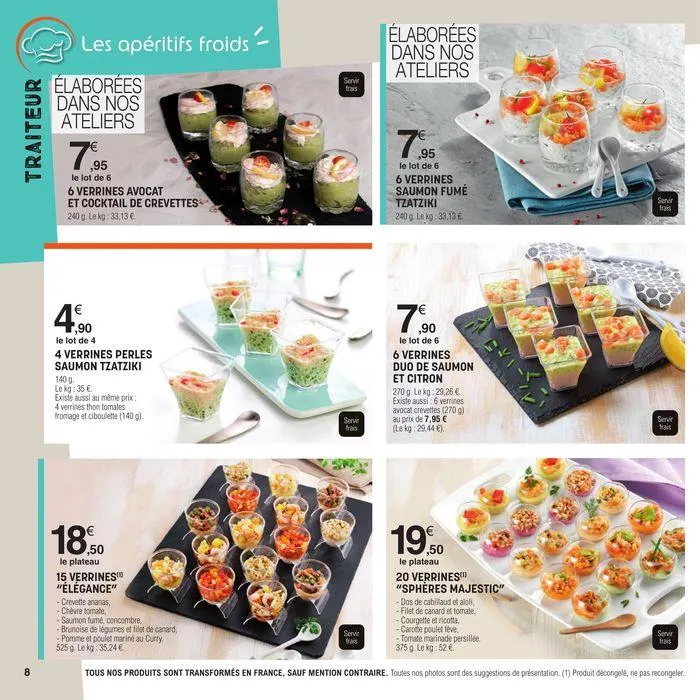 Carte Traiteur du 5 juillet au 31 mars 2025 - Catalogue page 34