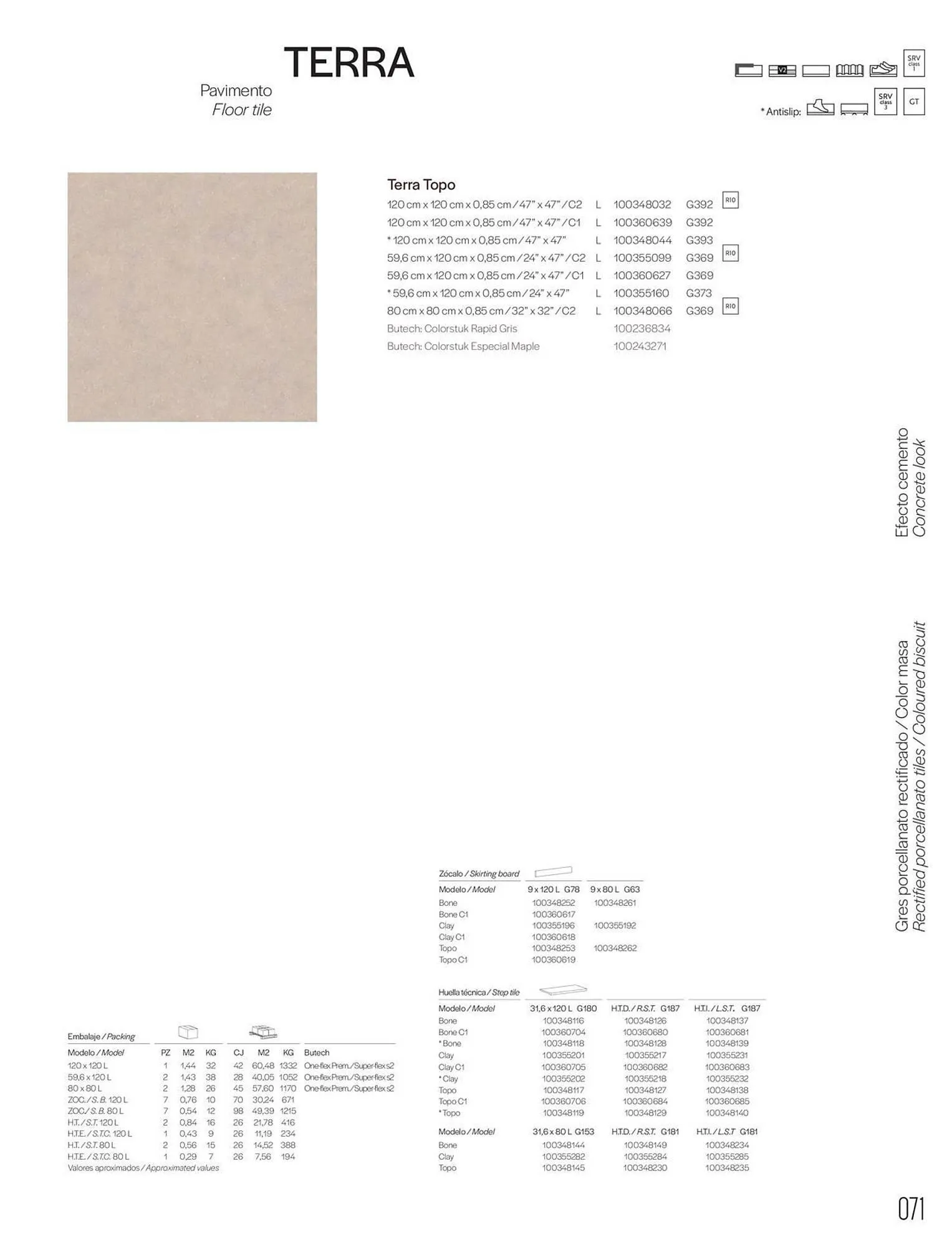 Catalogue Porcelanosa du 27 janvier au 31 décembre 2025 - Catalogue page 73