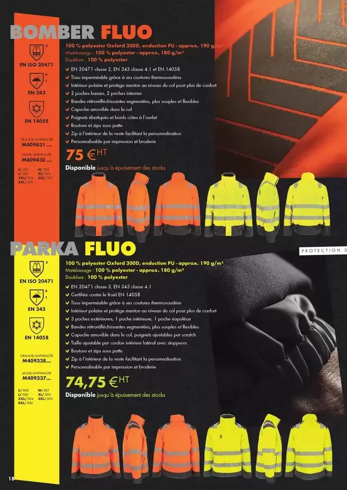 Collection Fluo du 21 janvier au 31 décembre 2025 - Catalogue page 18