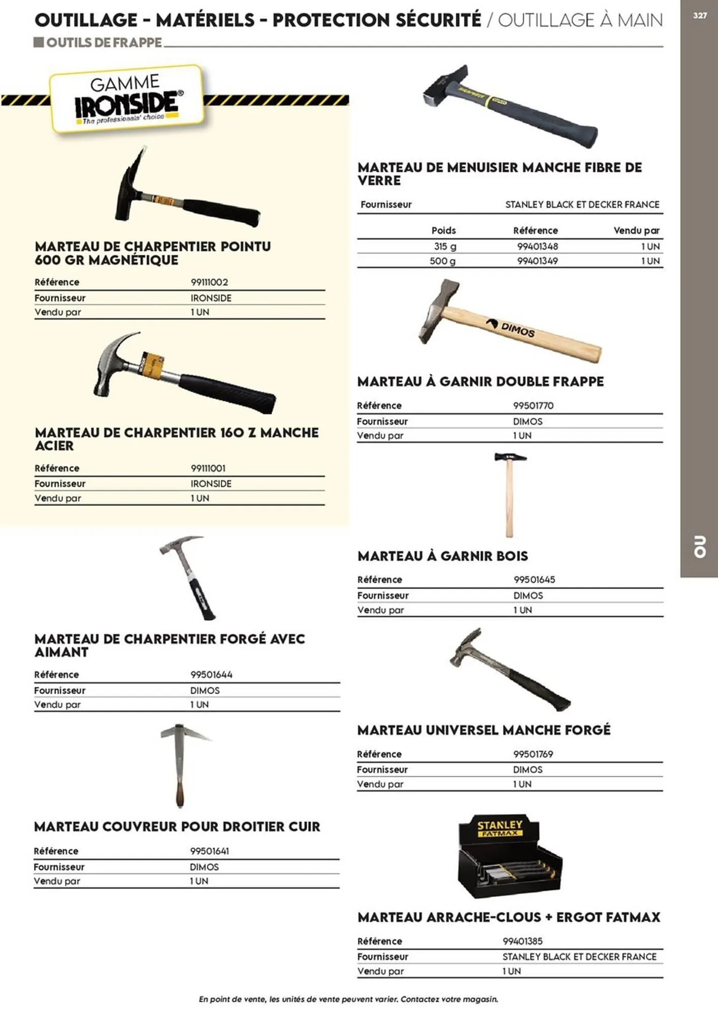 Catalogue Tout faire matériaux du 17 décembre au 30 décembre 2025 - Catalogue page 252