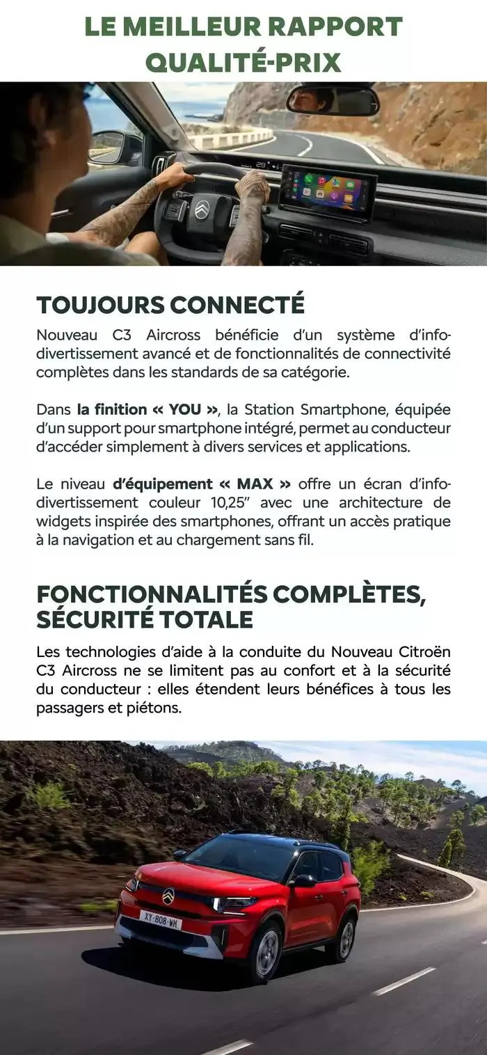 Citroën Nouveau ë-C3 Aircross C-BOOK du 15 janvier au 15 janvier 2026 - Catalogue page 14
