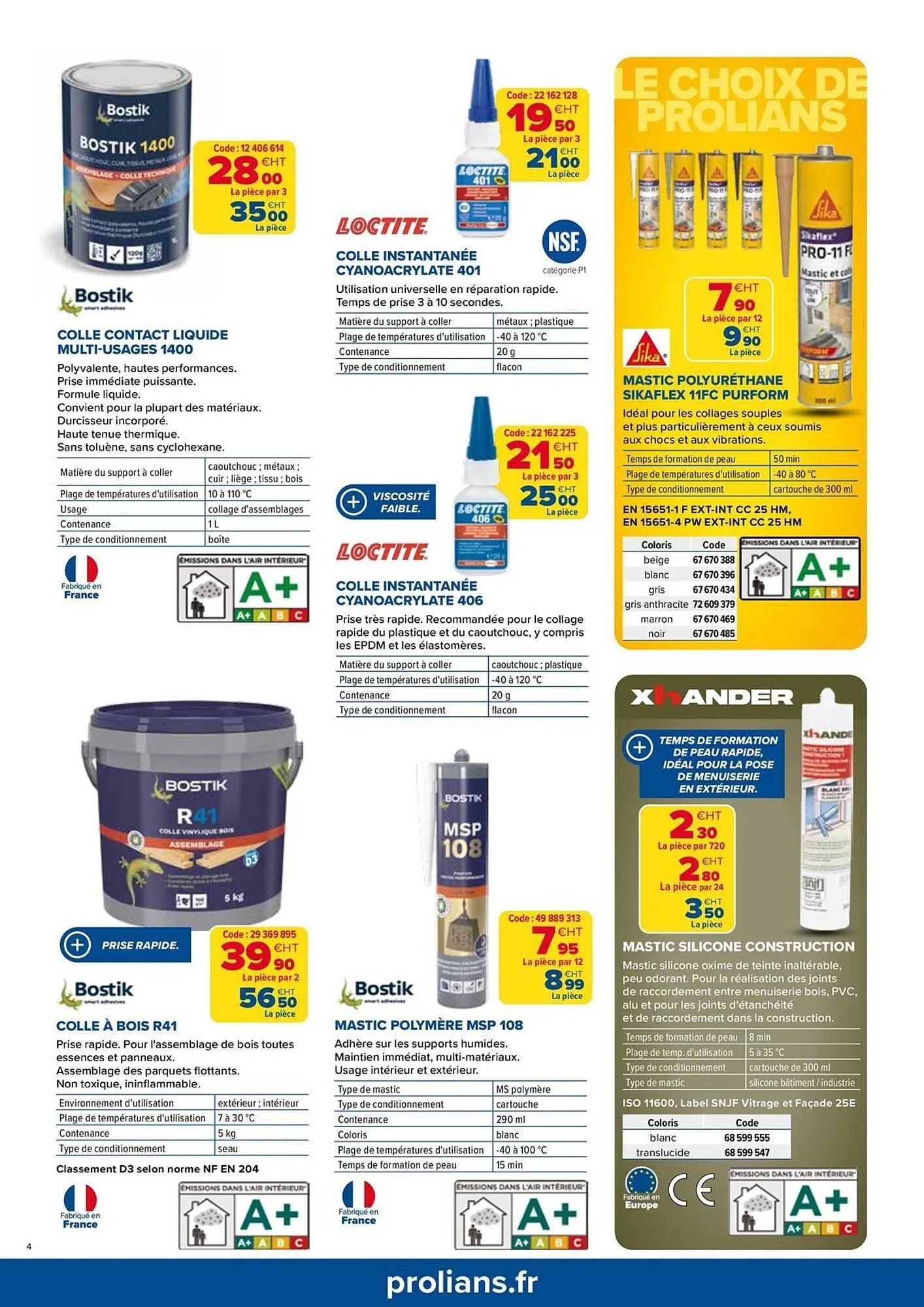 Catalogue Prolians du 1 janvier au 28 février 2026 - Catalogue page 4