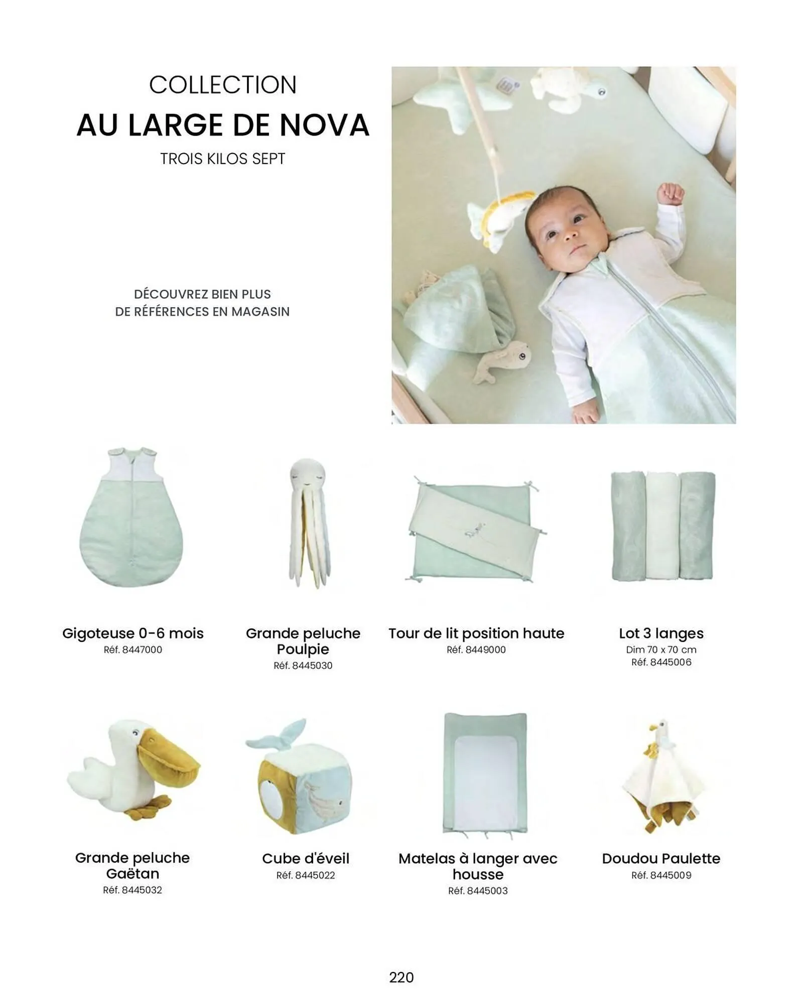 Catalogue Bébé 9 du 14 août au 31 décembre 2026 - Catalogue page 222