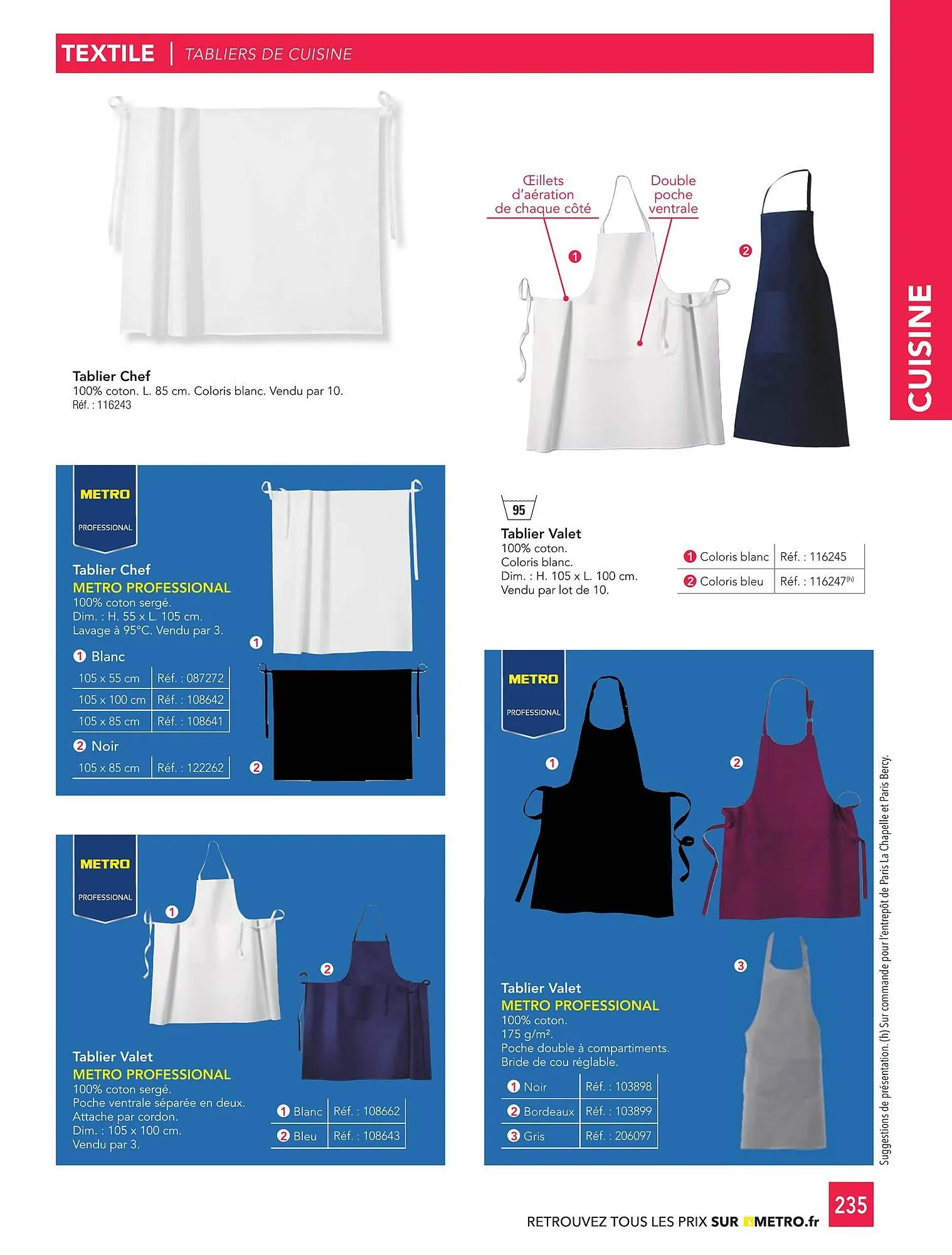 Catalogue METRO du 1 janvier au 31 décembre 2026 - Catalogue page 235