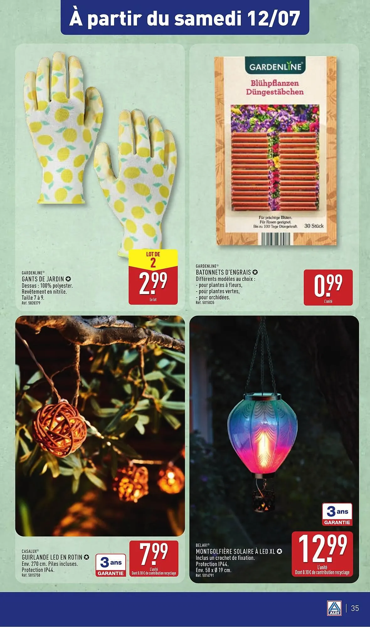 Catalogue ALDI du 8 juillet au 14 juillet 2025 - Catalogue page 37
