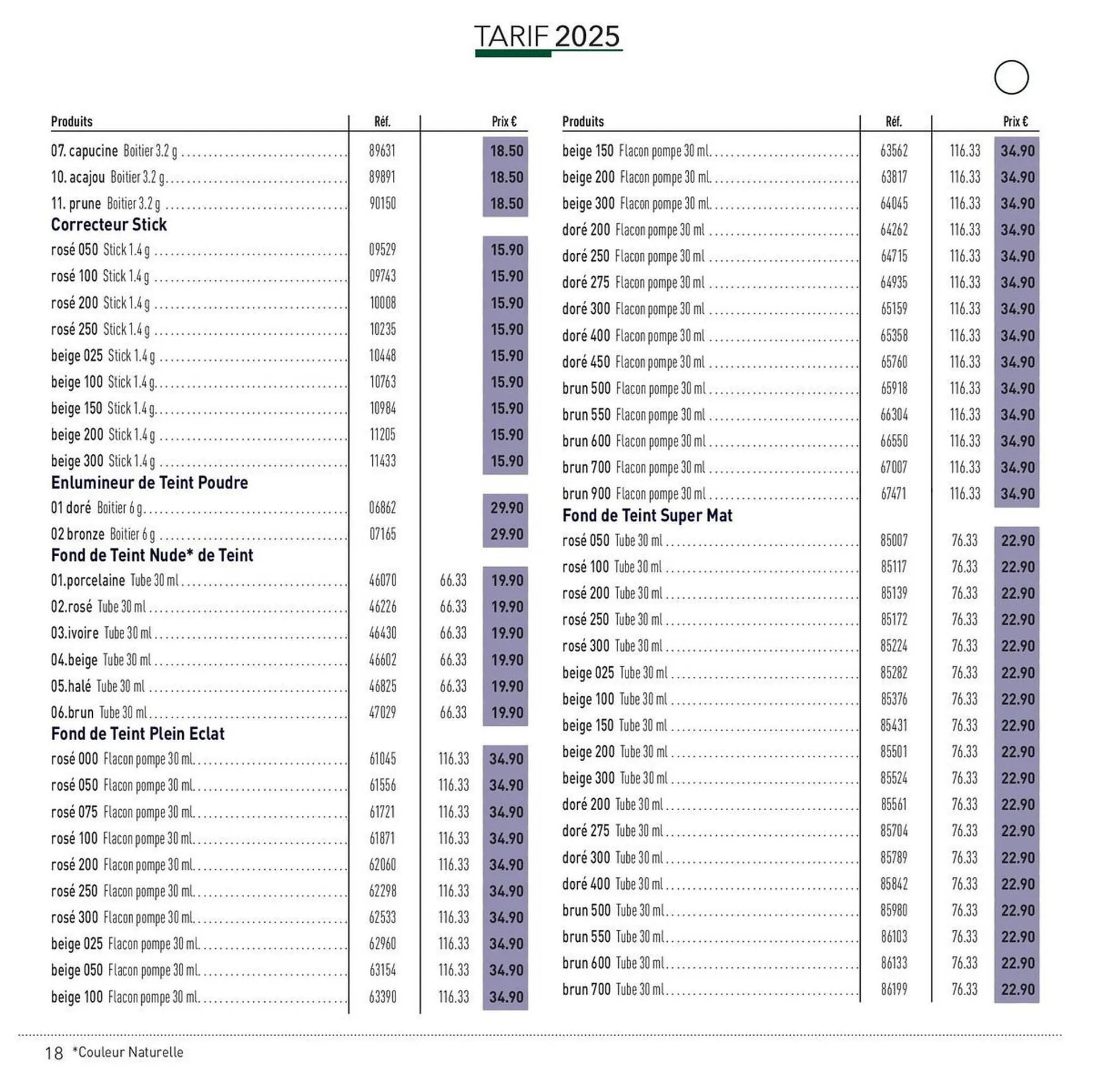 Catalogue Yves Rocher du 23 avril au 31 décembre 2025 - Catalogue page 18