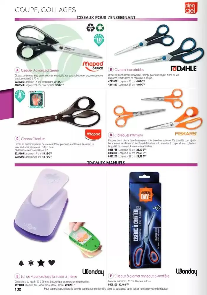 Écoles et loisirs 2025 du 1 janvier au 31 décembre 2025 - Catalogue page 132