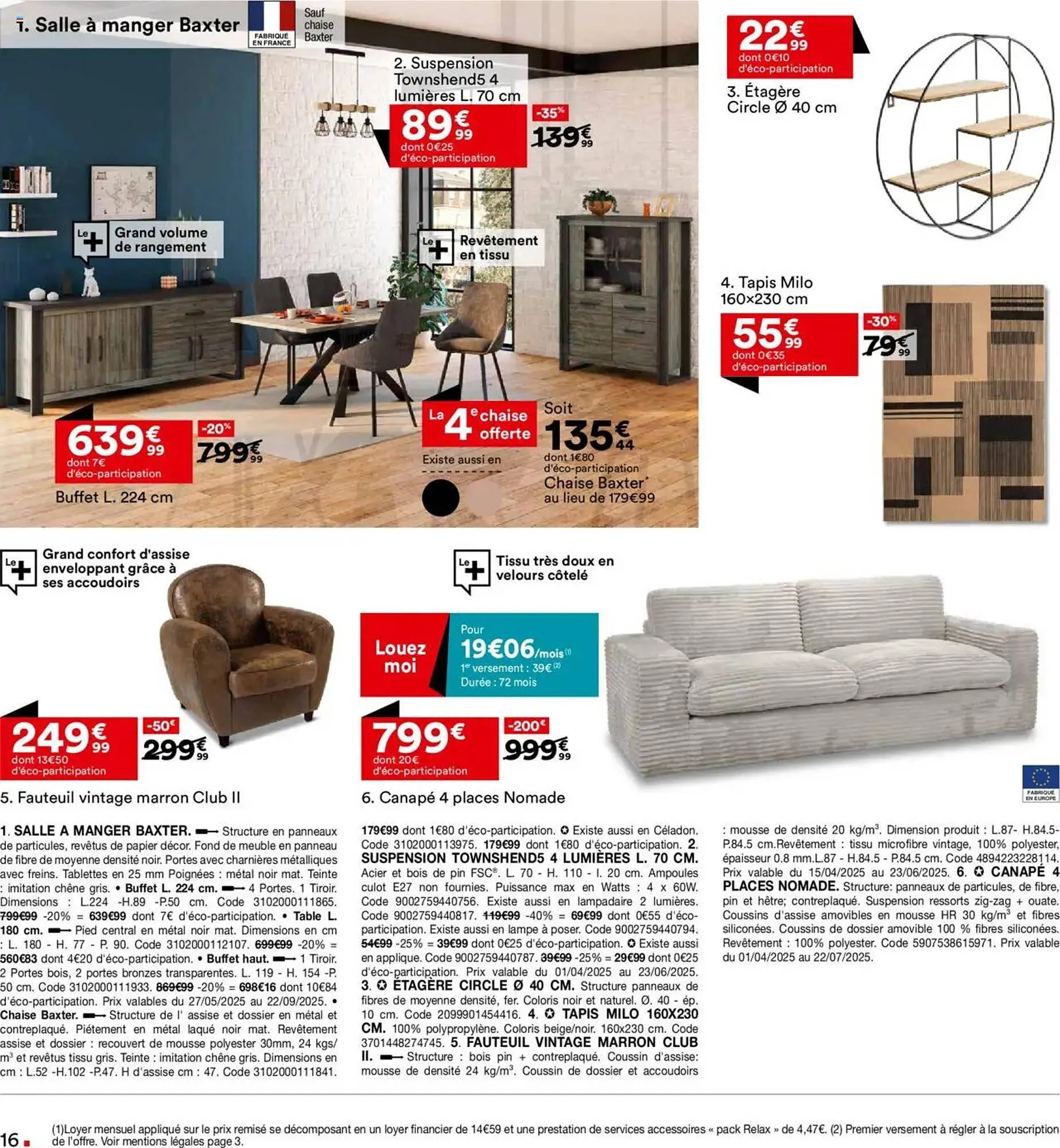 Catalogue BUT du 27 mai au 23 juin 2025 - Catalogue page 16