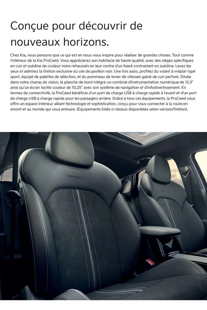 Gamme Kia Ceed. du 12 septembre au 31 mai 2025 - Catalogue page 12