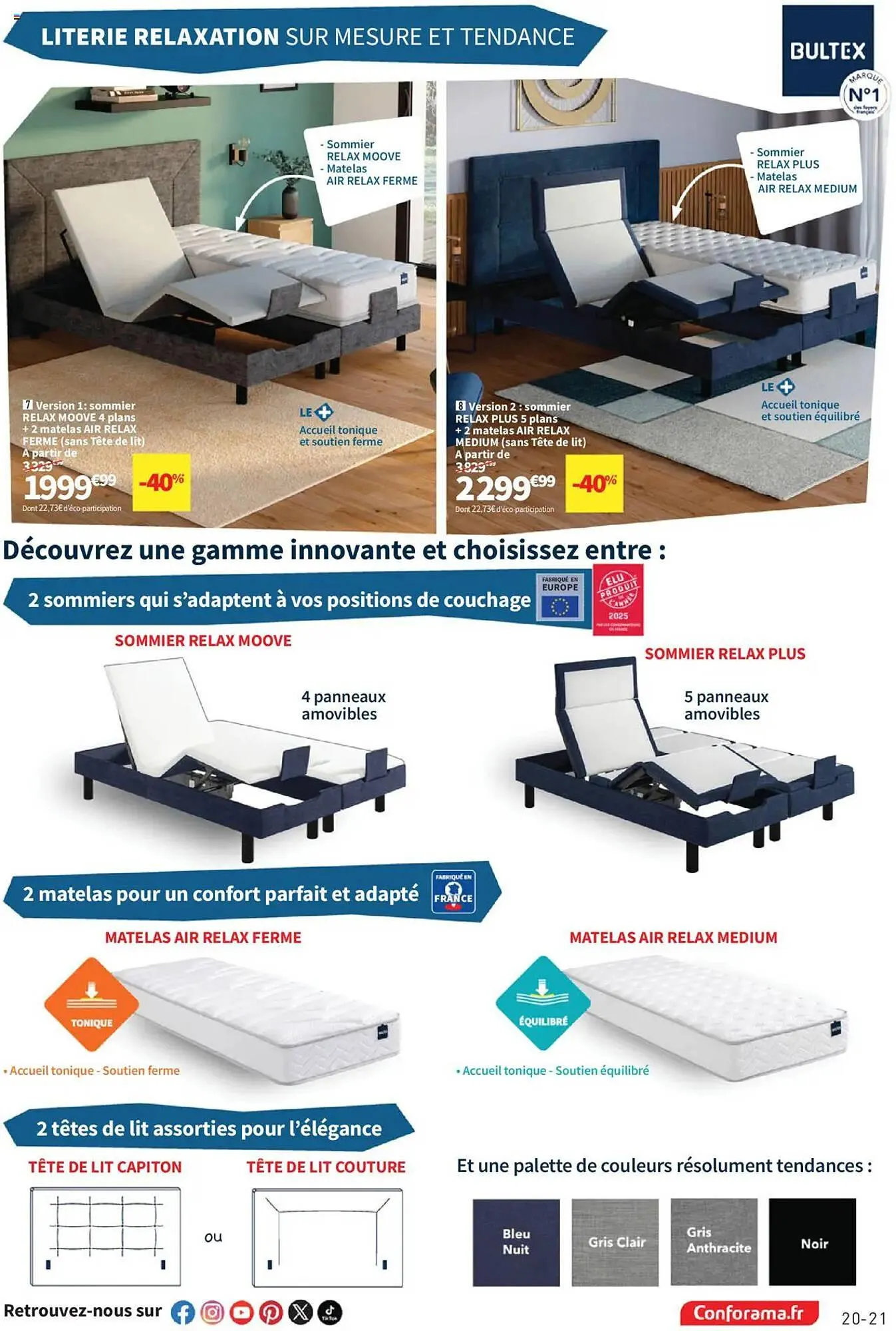 Catalogue Conforama du 10 juin au 31 décembre 2025 - Catalogue page 21