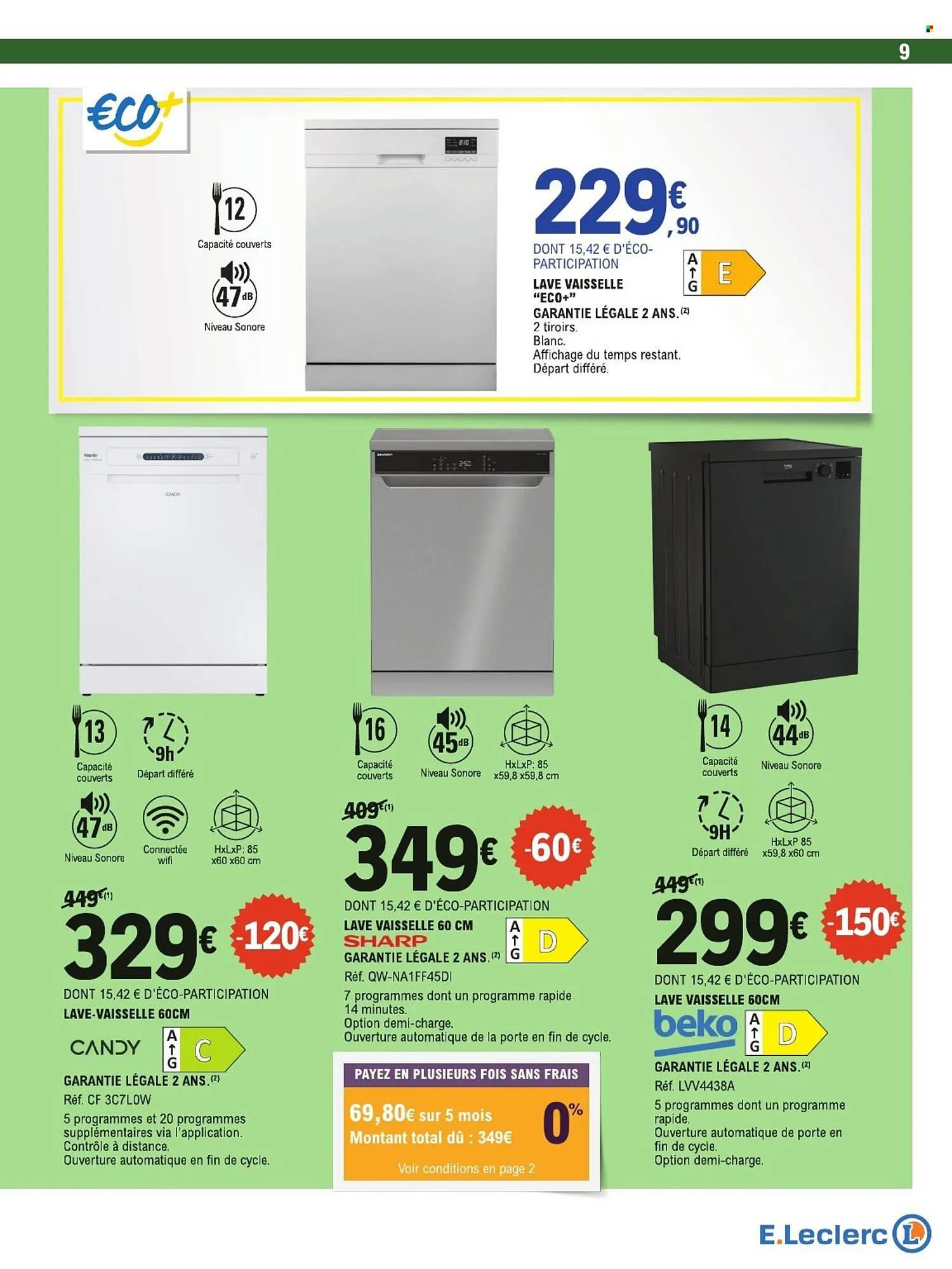 Catalogue E.Leclerc du 24 mars au 4 avril 2026 - Catalogue page 9