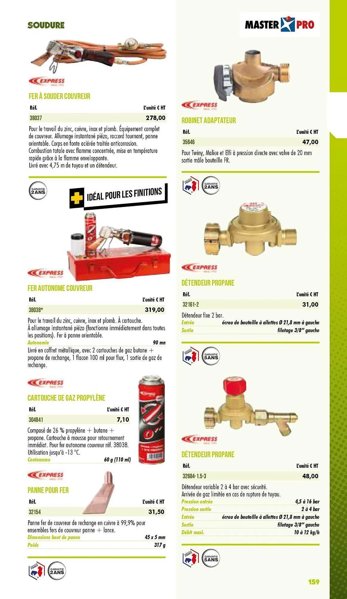 Catalogue Master Pro du 3 janvier au 31 décembre 2025 - Catalogue page 161