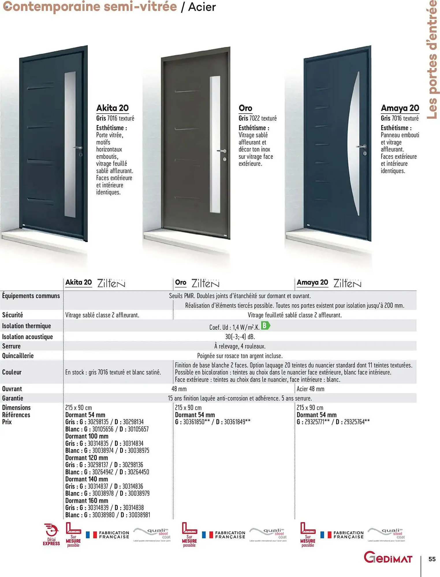 Catalogue Gedimat du 14 avril au 30 avril 2026 - Catalogue page 55