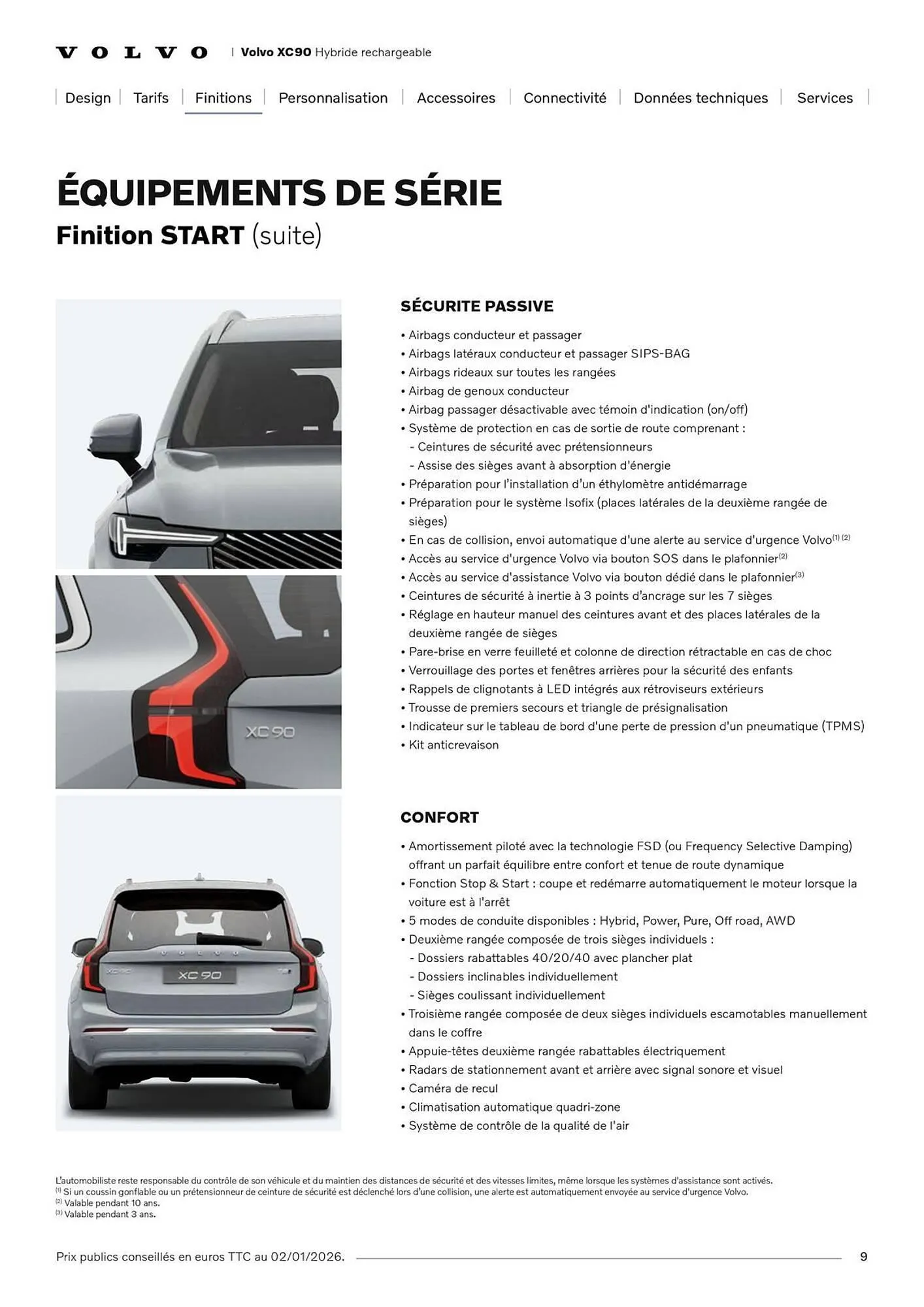 Catalogue VOLVO du 7 janvier au 31 janvier 2027 - Catalogue page 9