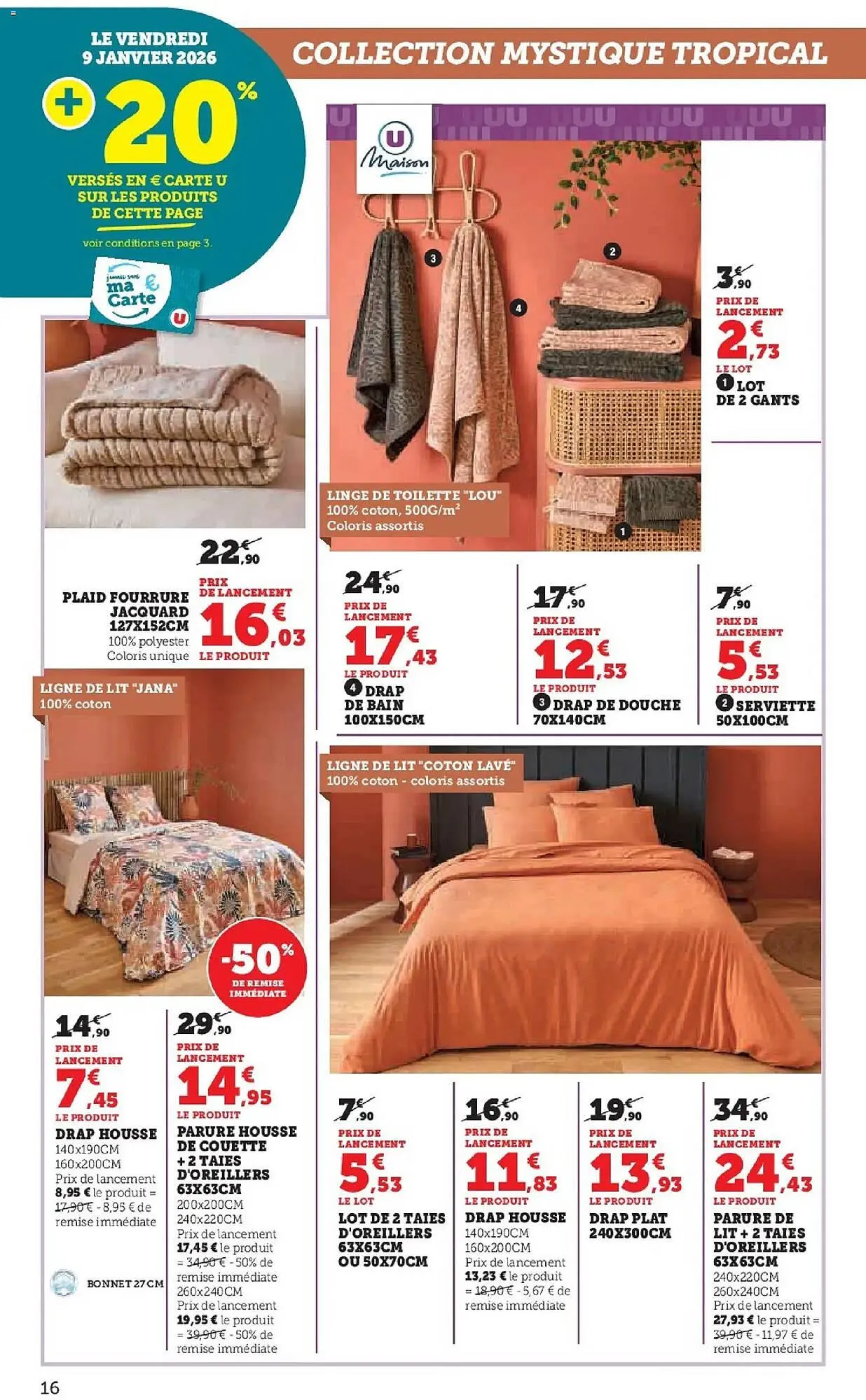 Catalogue Hyper U du 27 décembre au 11 janvier 2026 - Catalogue page 16