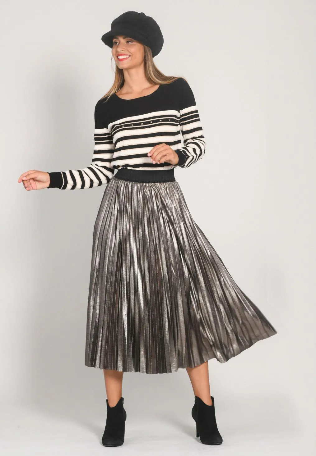 CLAIRETTE - JUPE - DORE