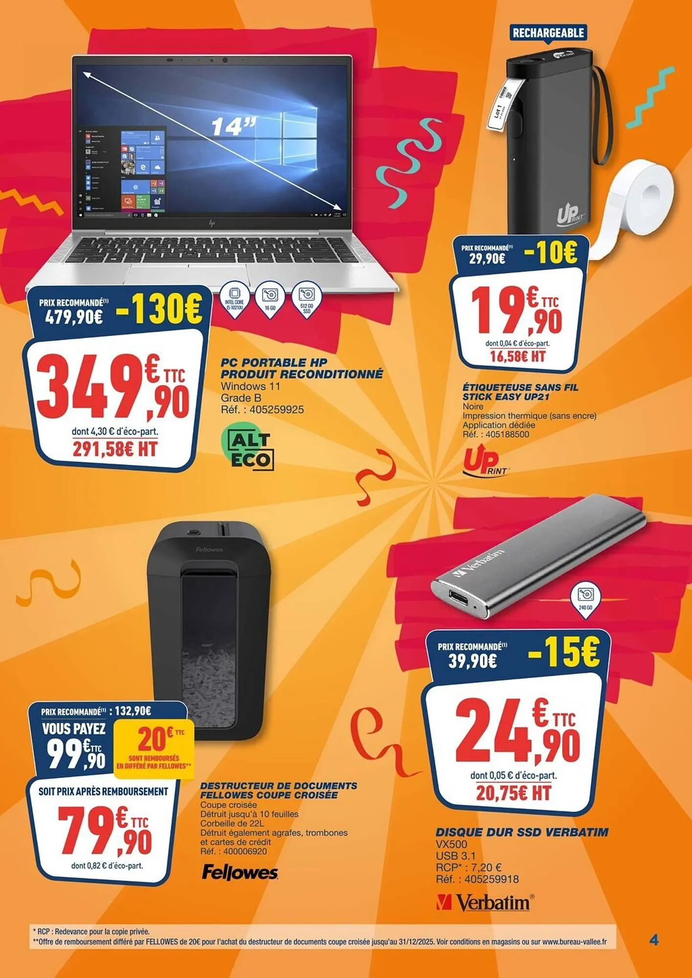 Catalogue Bureau Vallée du 3 novembre au 15 novembre 2025 - Catalogue page 4