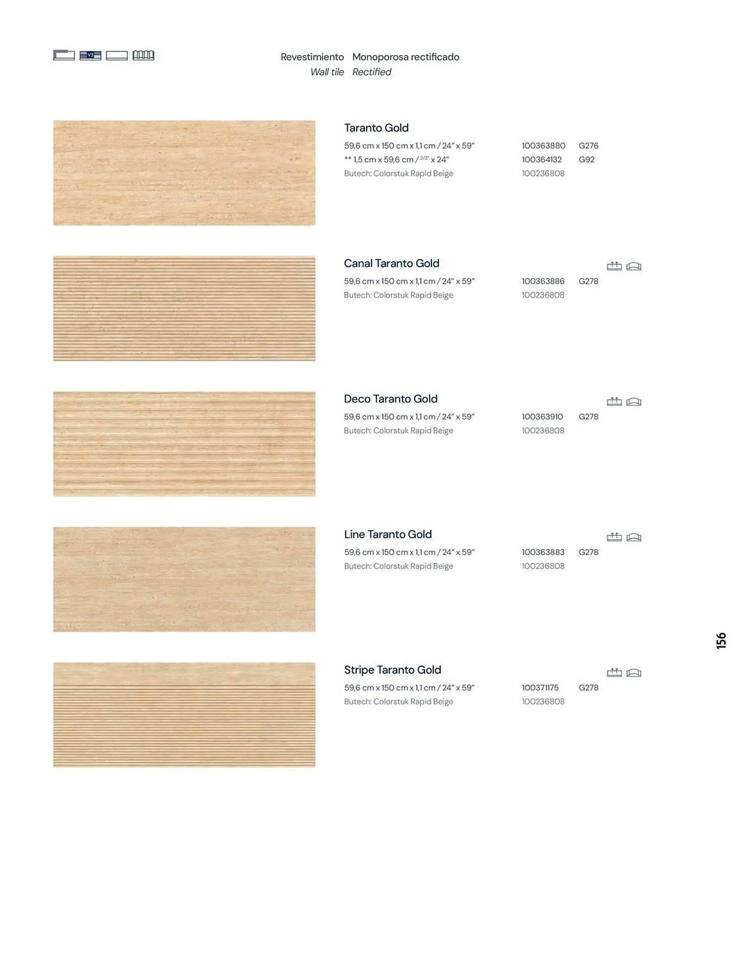 Catalogue Porcelanosa du 23 décembre au 31 décembre 2026 - Catalogue page 158