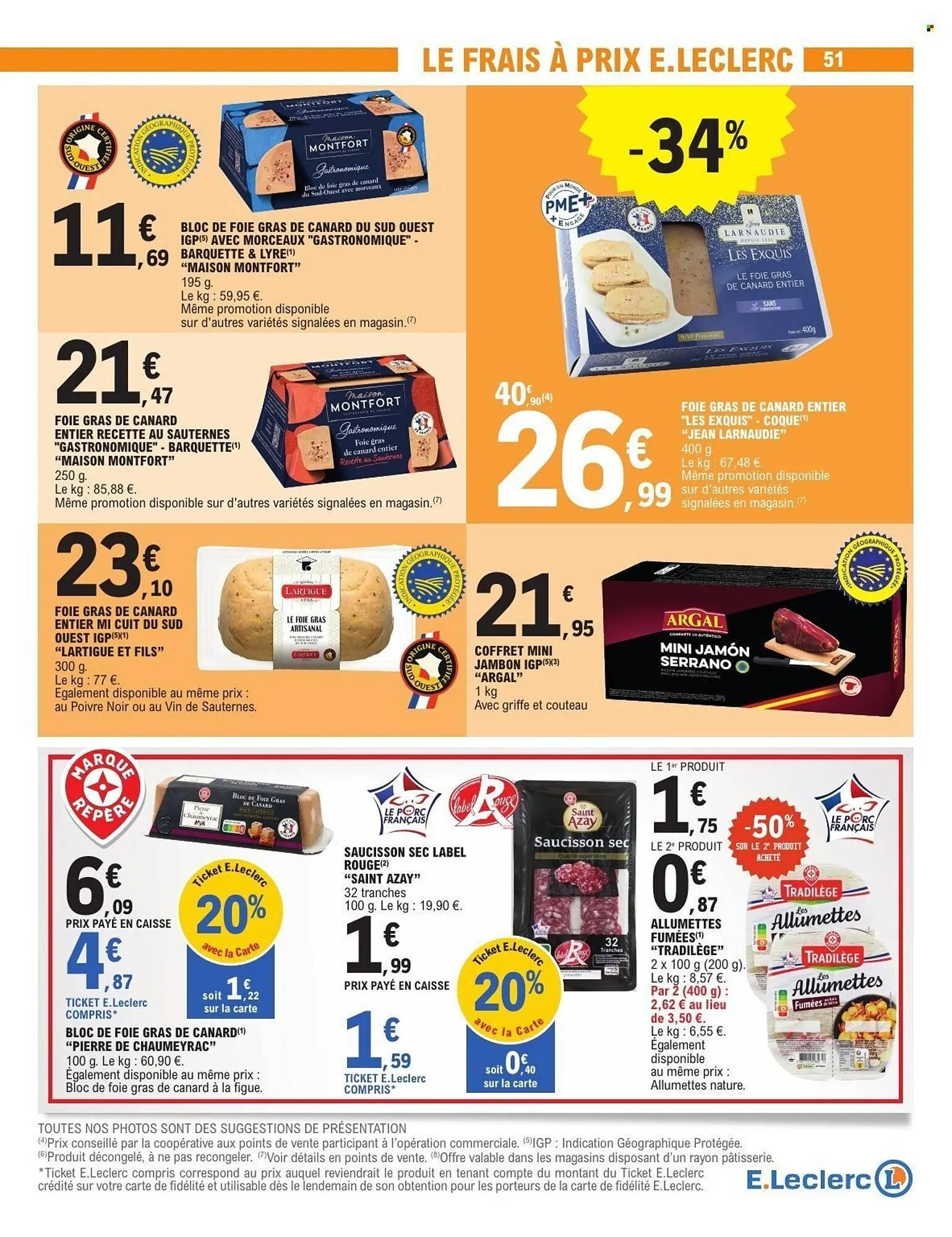 Catalogue E.Leclerc du 16 décembre au 27 décembre 2025 - Catalogue page 51