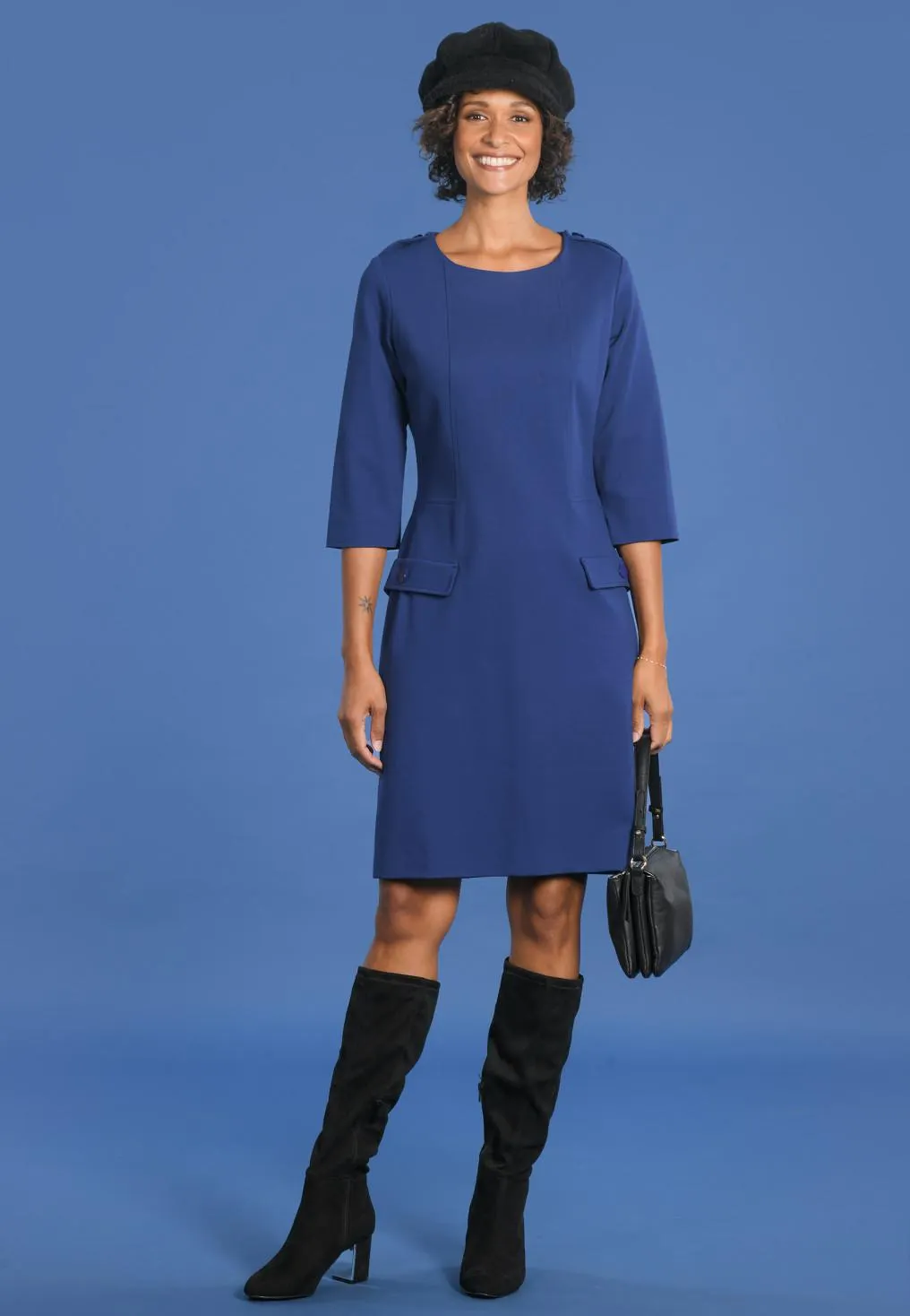 ABAHIA - ROBE - SAPHIR