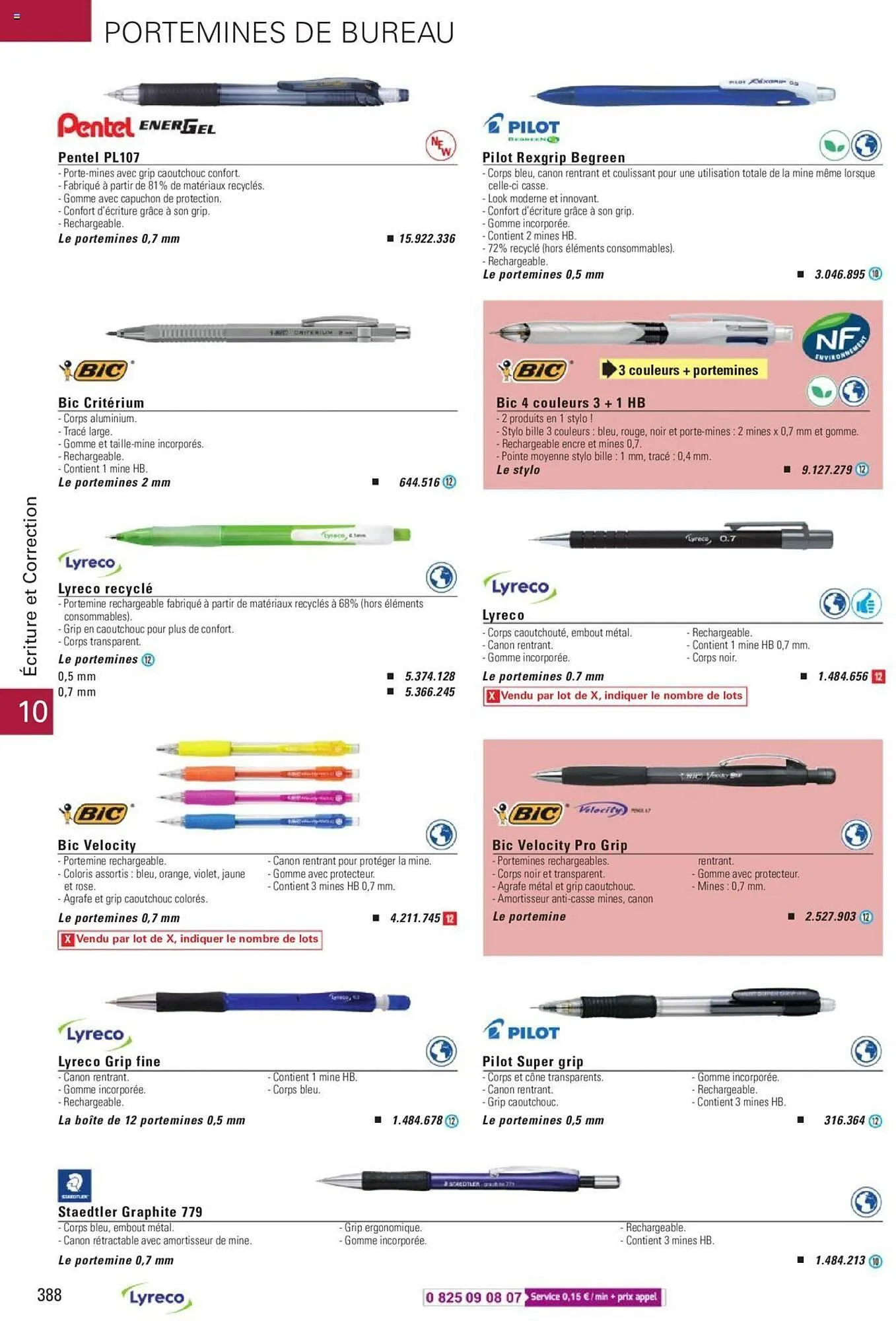 Catalogue Lyreco du 15 mai au 31 décembre 2023 - Catalogue page 388