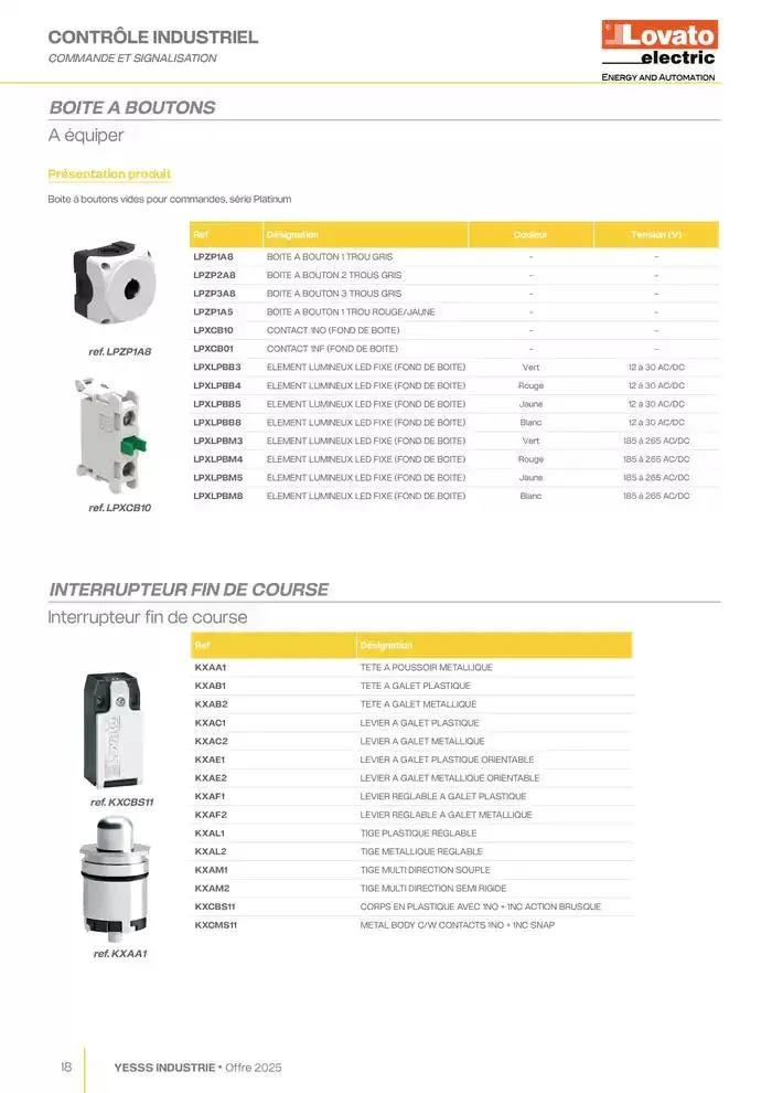 Industrie 2025 du 28 janvier au 31 décembre 2025 - Catalogue page 20