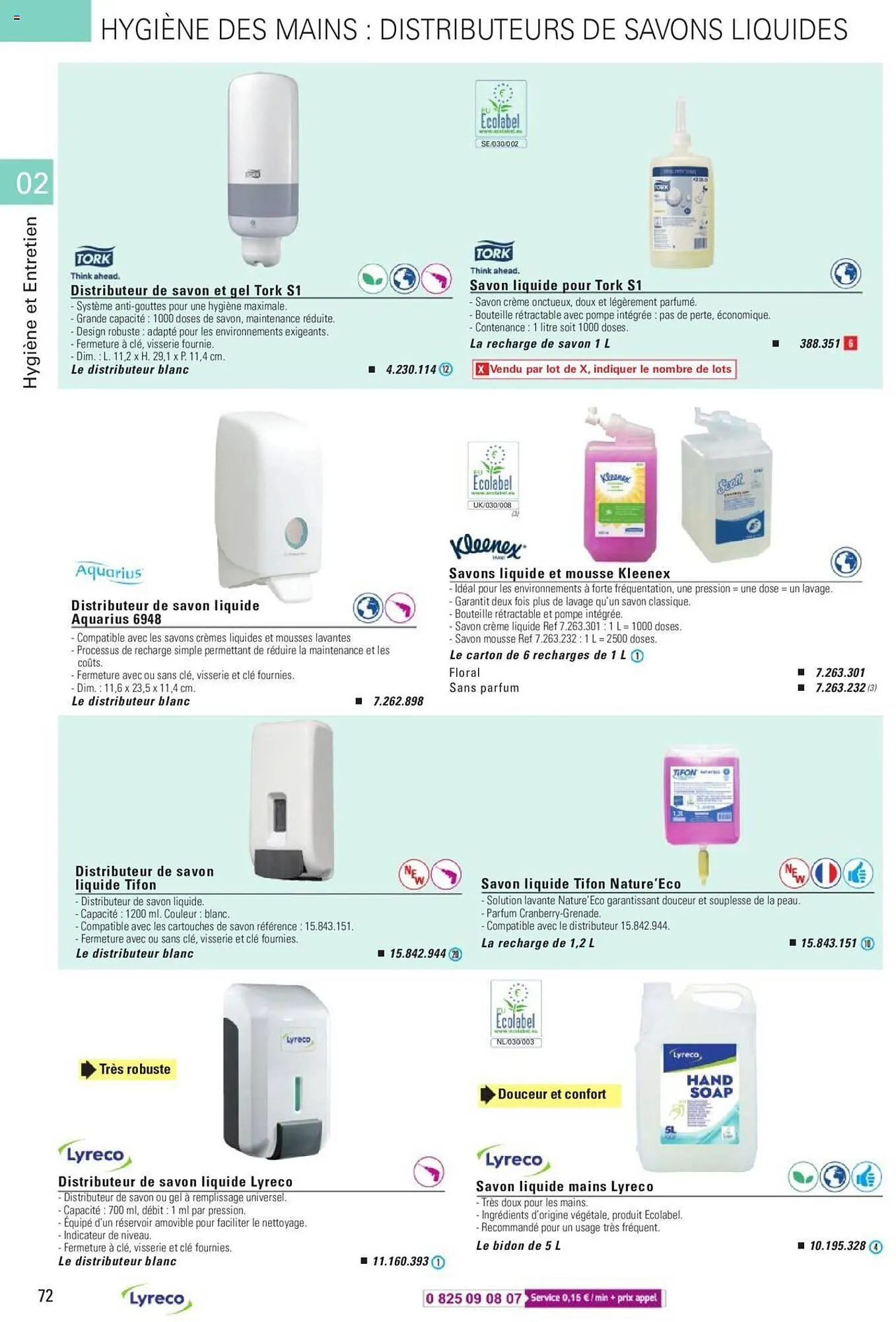 Catalogue Lyreco du 15 mai au 31 décembre 2023 - Catalogue page 72