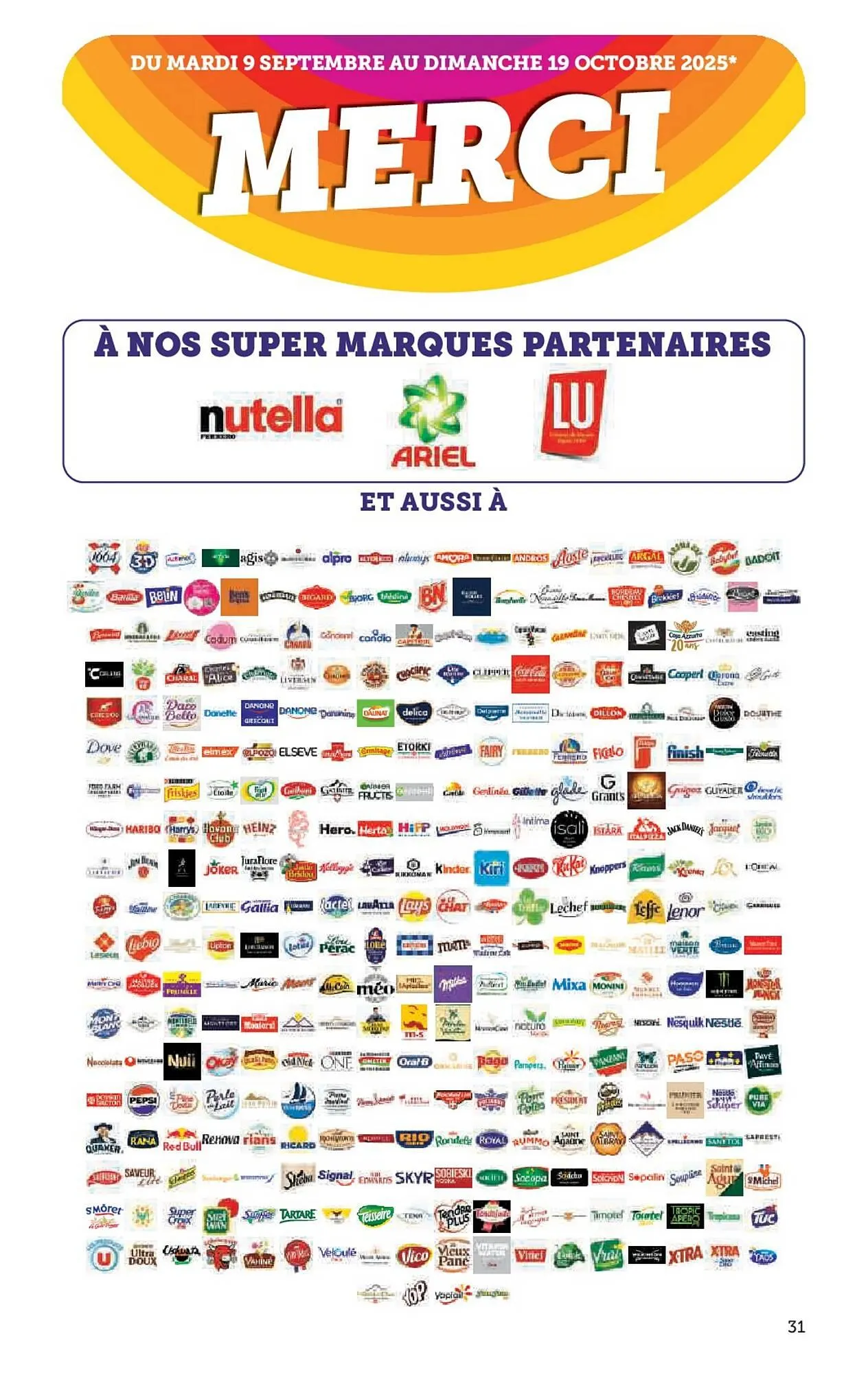 Catalogue Super U du 16 septembre au 28 septembre 2025 - Catalogue page 31