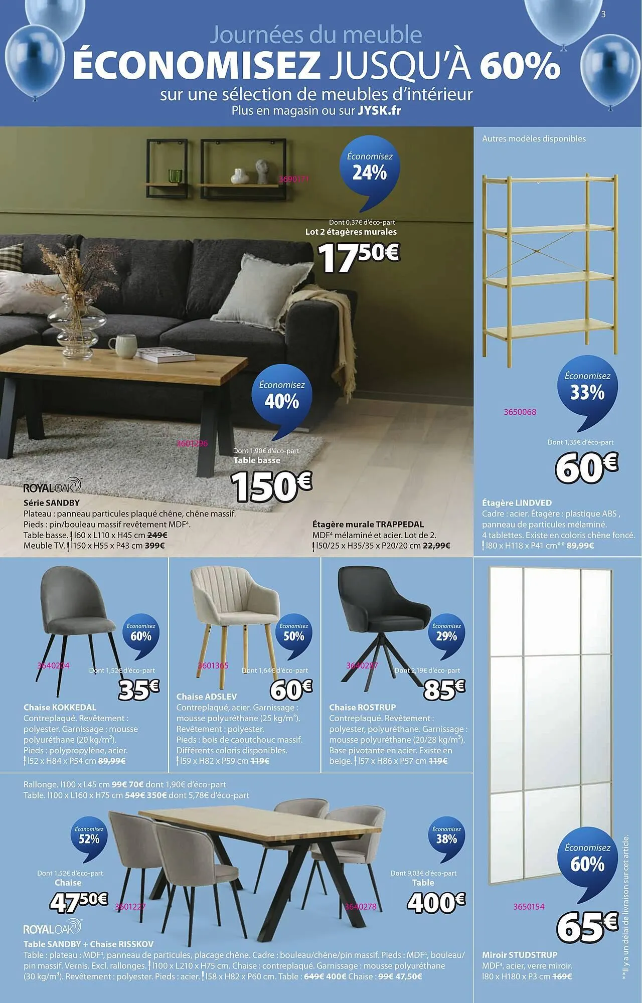Catalogue JYSK du 17 mars au 11 mai 2026 - Catalogue page 3