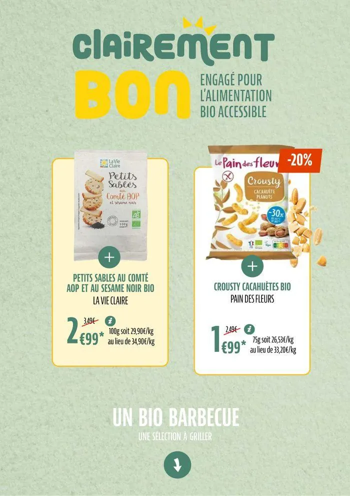 Tutes Nos Promos Bio Pour Un Ete Savoureux du 28 juin au 7 juillet 2024 - Catalogue page 5