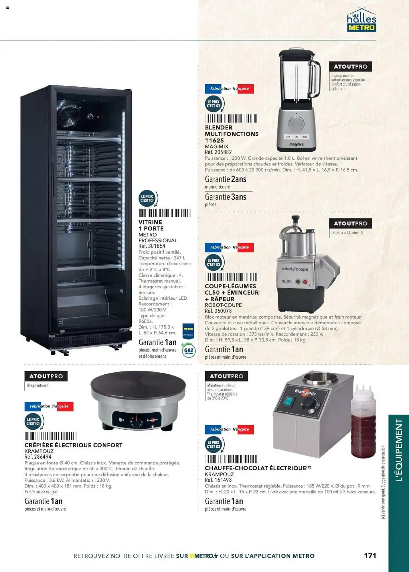 Catalogue METRO du 24 avril au 31 décembre 2025 - Catalogue page 171