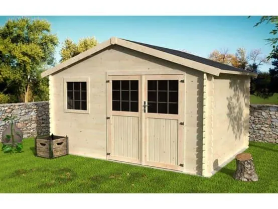 Abri de jardin bois 13m² Valmont Décor et Jardin