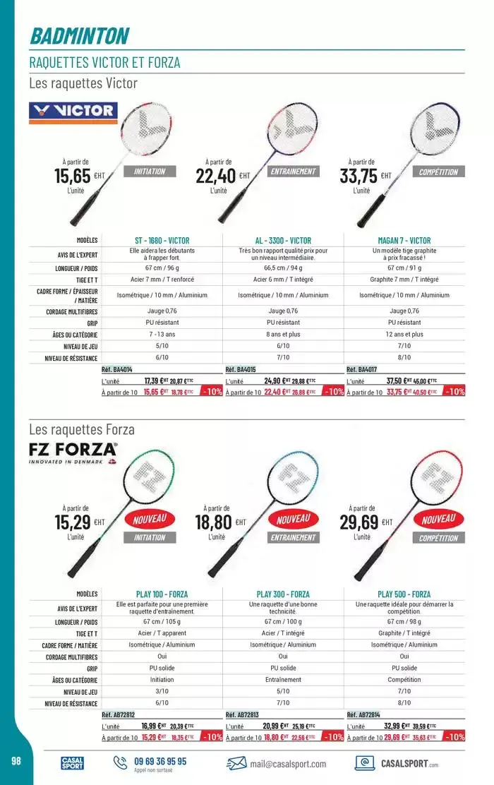 ÉQUIPEMENT SPORTIF du 6 mars au 31 décembre 2025 - Catalogue page 70