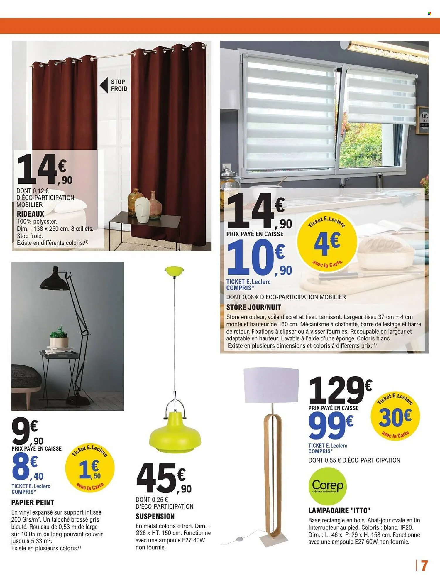 Catalogue E.Leclerc Brico du 21 octobre au 8 novembre 2025 - Catalogue page 7