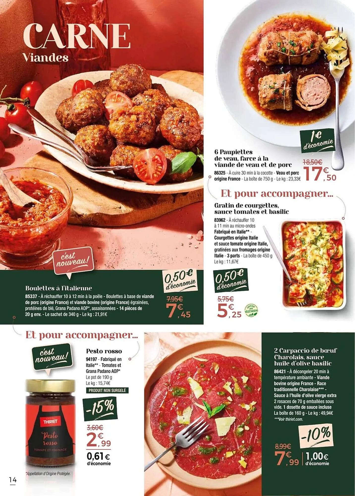 Catalogue Thiriet du 2 avril au 29 avril 2026 - Catalogue page 14
